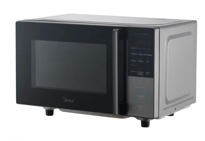 Микроволновая печь Midea EM720CFR-BG черный/серый в магазине «На диване» в Якутске  — Выгодная цена