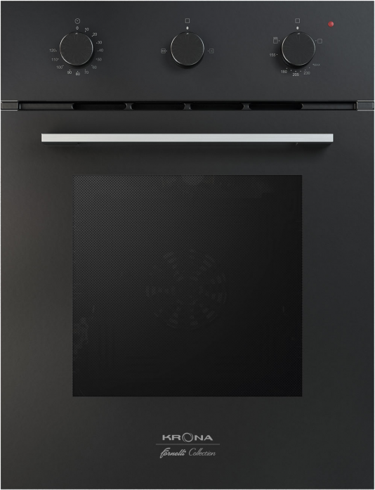 Газовый духовой шкаф Krona Stretto 45 BL