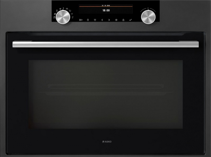 Компактный духовой шкаф Asko OCM8487A с свч