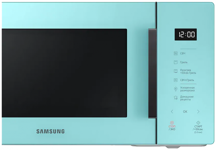 Микроволновая печь Samsung MG23T5018AN/BW в магазине «На диване» в Якутске  — Выгодная цена