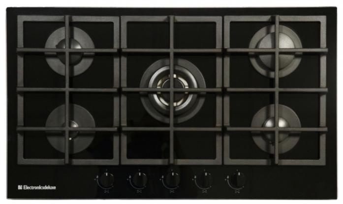 Газовая варочная панель Electronicsdeluxe GG51130245F TC-000 стекло черное