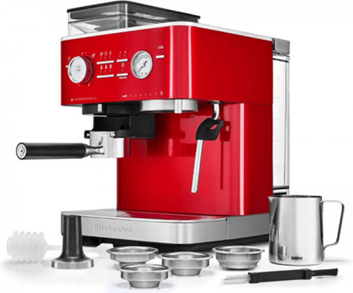 Полуавтоматическая эспрессо-машина KitchenAid 5KES6551ECA в магазине «На диване» в Якутске  — Выгодная цена